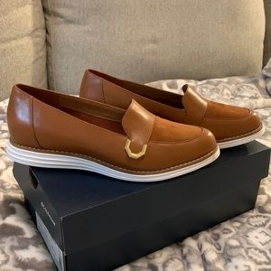 Cole Haan brown loafers